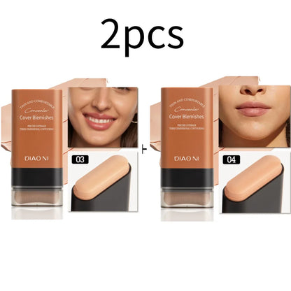 Dual-Head Moisture Foundation Stick