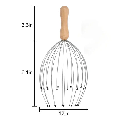 Octopus Scalp Head Massager