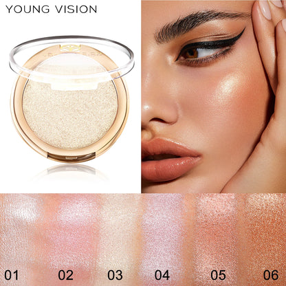 Polarized High-Gloss Highlighting Powder