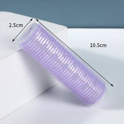 Large Self-Adhesive Hook Loop Hair Roller for DIY Curl Styling