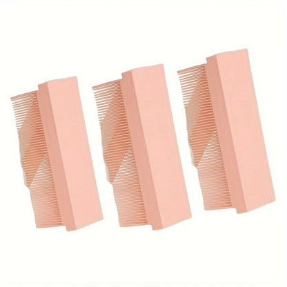 3PCS Washable V-Type Hair Straightener Comb Set