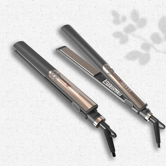 Professional Ceramic Tourmaline 2-in-1 Hair Straightener and Curler
