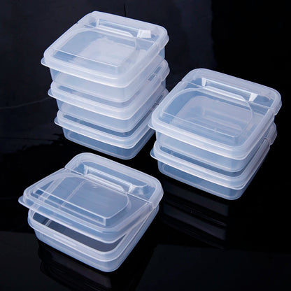 Transparent Flip-Top PP Storage Box