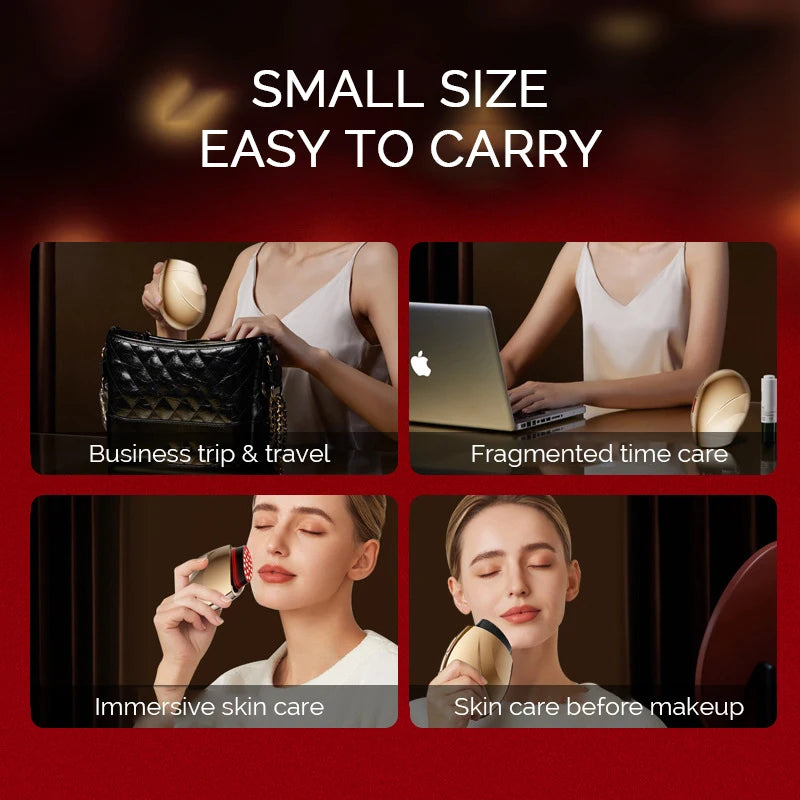 RF EMS Microcurrent Red Light Device