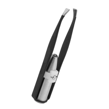LED Stainless Steel Eyebrow Tweezer