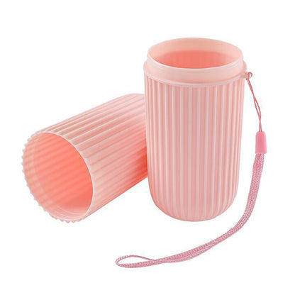 Portable Toothbrush Cup &amp; Toiletry Storage Case