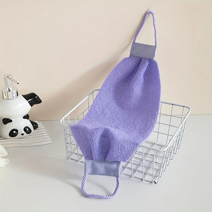 Extra-Long Exfoliating Back Scrubber Towel