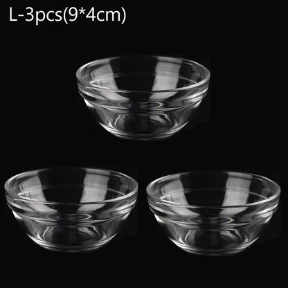 Acrylic Facial Mask Mixing Bowl Set