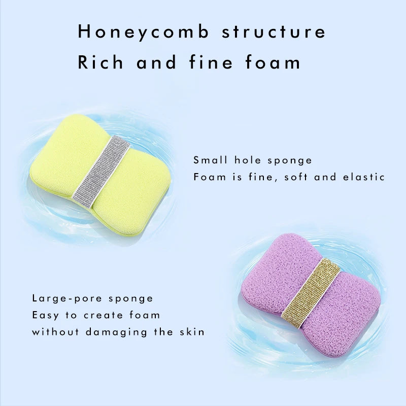 Foaming Exfoliating Soap Bag Set