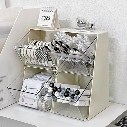 Clear Acrylic Desktop Shelf Organizer