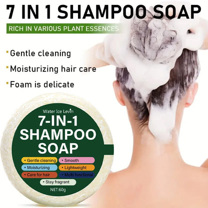 7-in-1 Natural Essential Oil Shampoo Soap