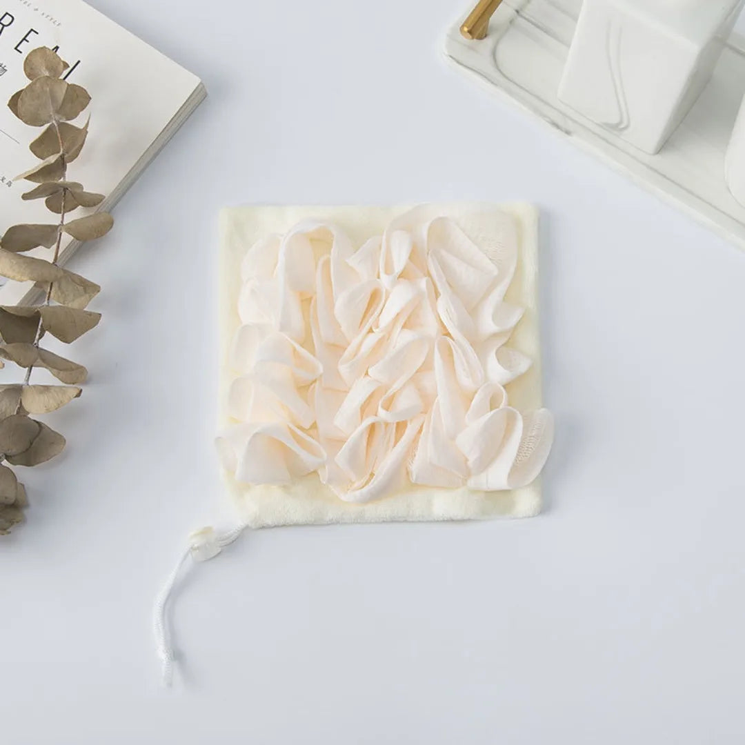 2-in-1 Exfoliating Bath Loofah Towel