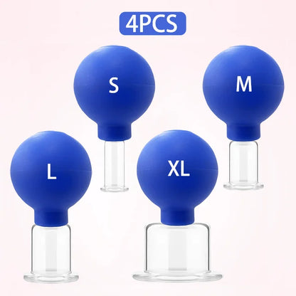 Silicone Vacuum Cupping Set