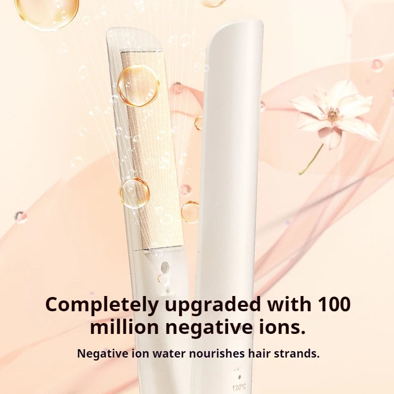 Professional 2-in-1 Hair Straightener Curler