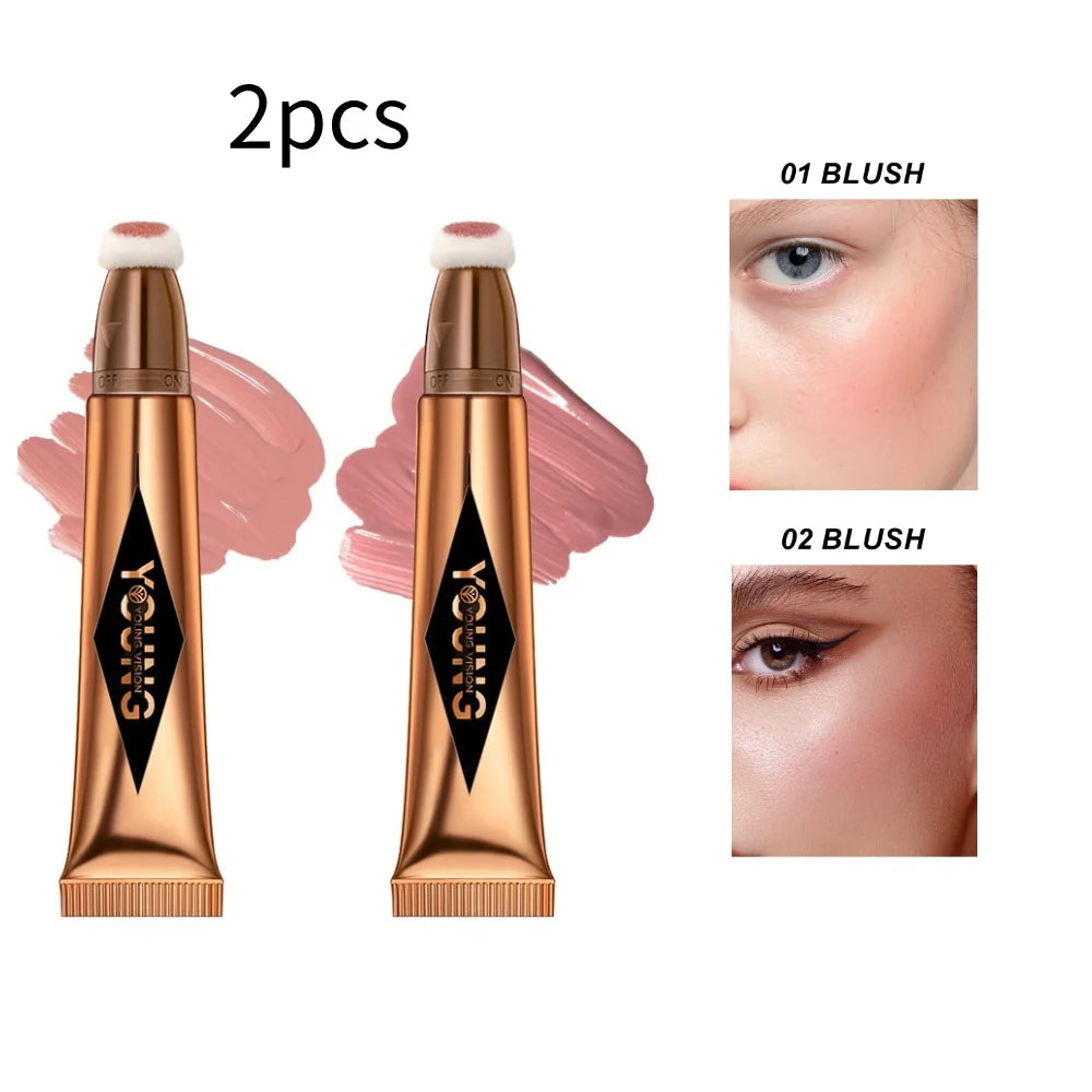 6-Color Air Cushion Liquid Blusher