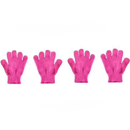 Exfoliating Body Washcloth and Scrubber Set