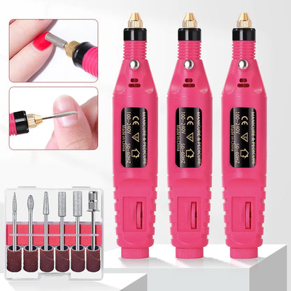Professional Electric Nail Drill Machine Set