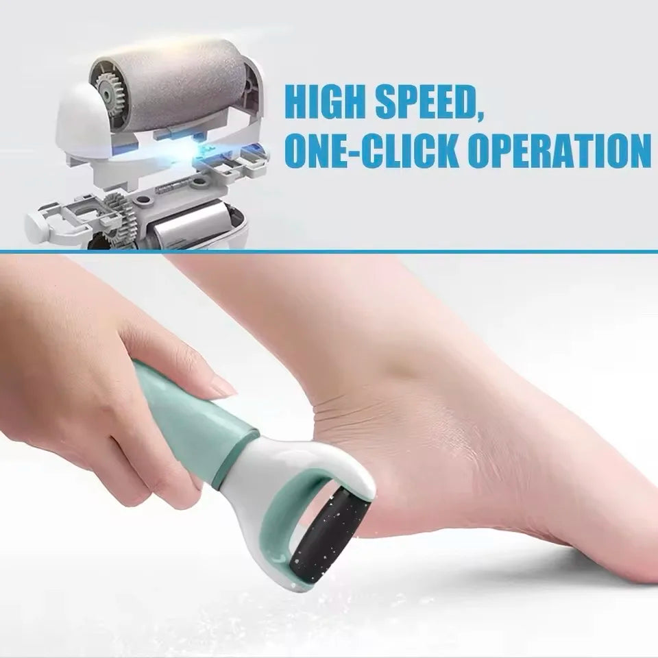 Rechargeable Waterproof Electric Foot Callus Remover Pedicure Kit