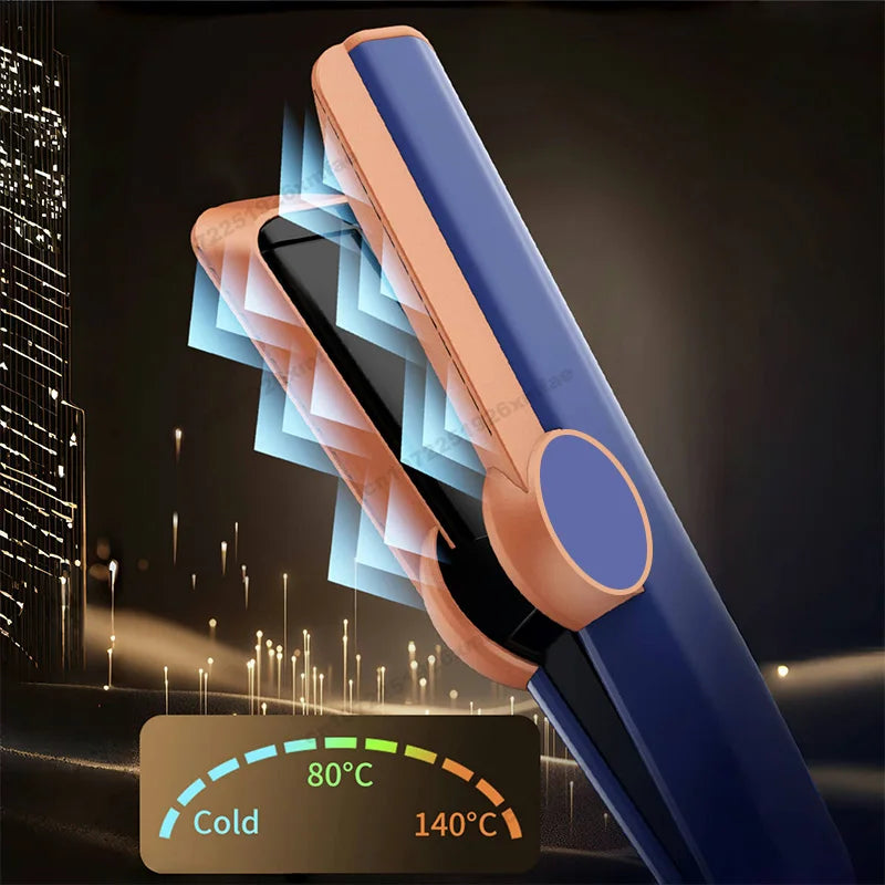 2-in-1 Professional Hair Straightener Dryer