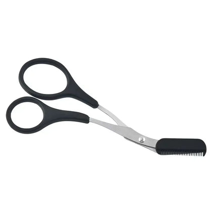 Stainless Steel Eyebrow Trimmer Scissors