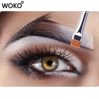Ultra-Thin Flat Eyebrow and Eyeliner Brush