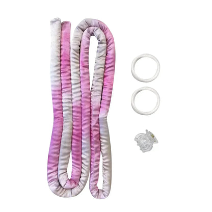 Heatless Curling Rod Headband Soft Silk No-Heat Overnight Rollers