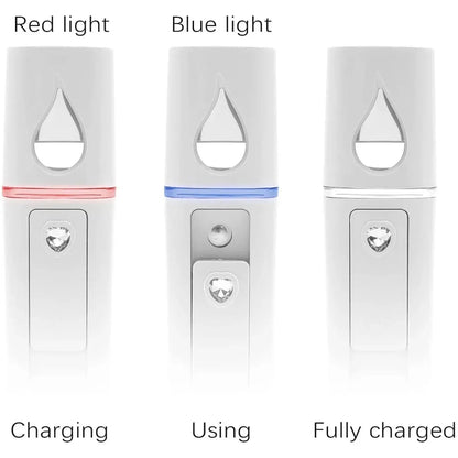 Portable Nano Facial Steamer Hydrating Mist Sprayer