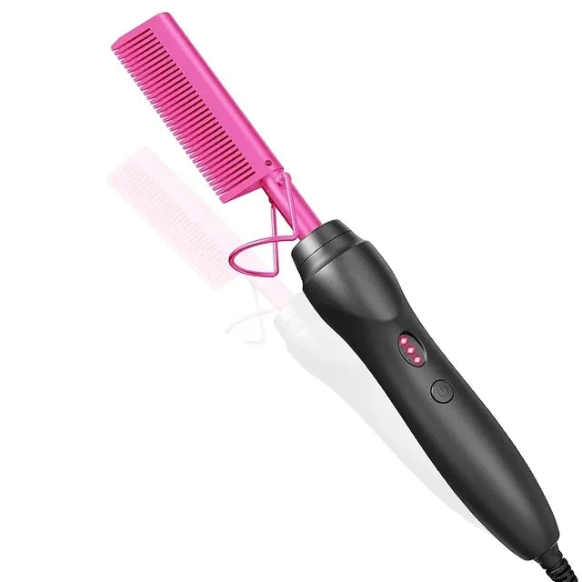 Portable Ceramic Hot Comb Straightener