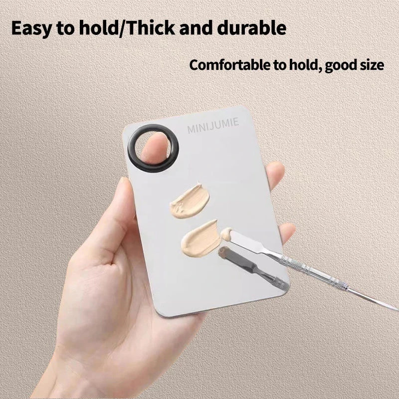Stainless Steel Makeup Mixing Palette