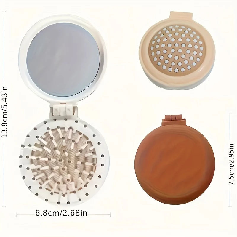 Portable Folding Travel Hair Brush