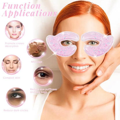 Reusable Hot Cold Gel Eye Pads