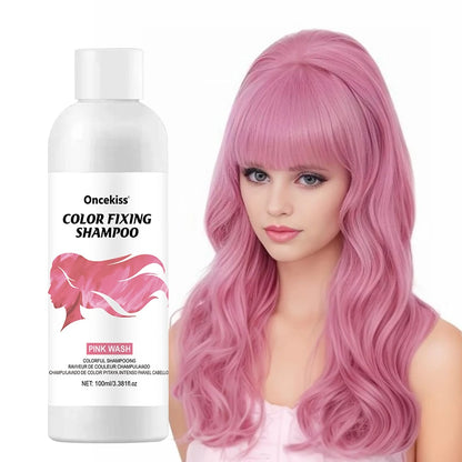 Semi-Permanent Color Protecting Hair Coloring Shampoo