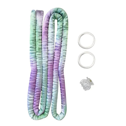 Heatless Curling Rod Headband Soft Silk No-Heat Overnight Rollers