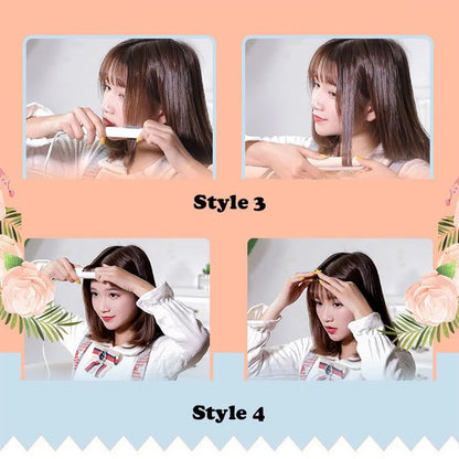 Mini Ceramic Hair Straightener and Curler