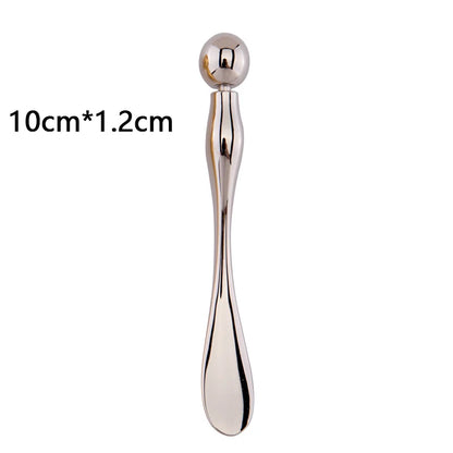 Metal Facial Massage Stick and Eye Cream Applicator