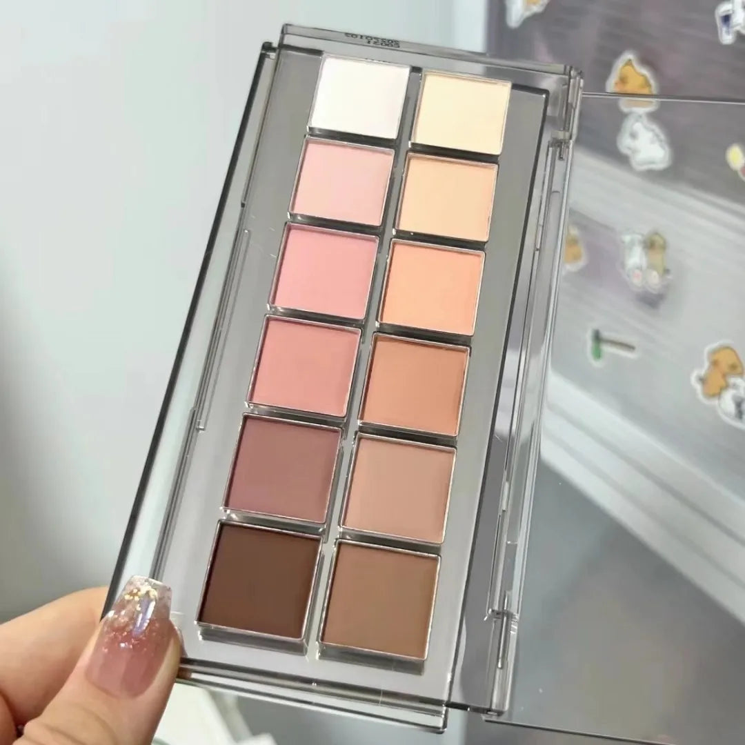 12-Color Nude Eyeshadow Palette