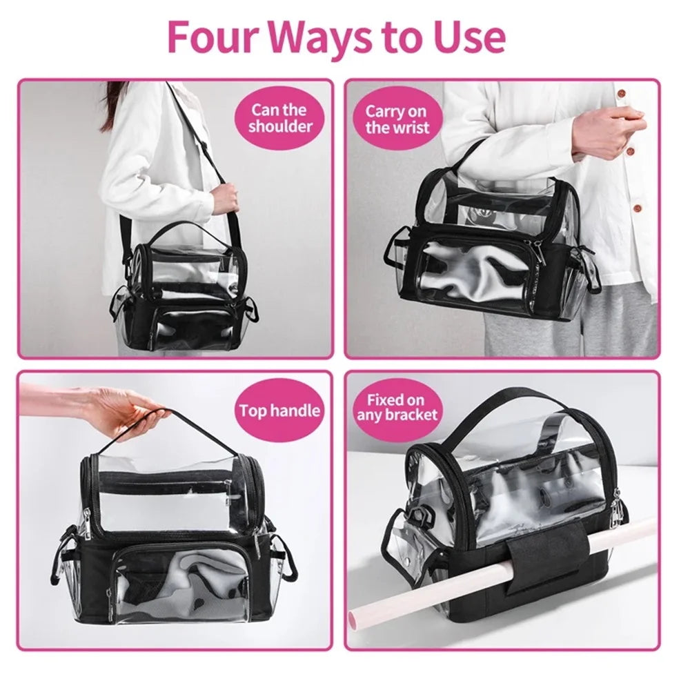 Large-Capacity Professional Makeup Case Organizer