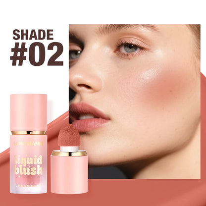 Six-Color Matte Liquid Blush