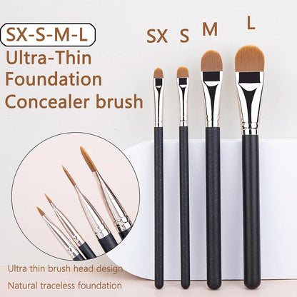 Ultra-Thin Flat Eyebrow and Eyeliner Brush