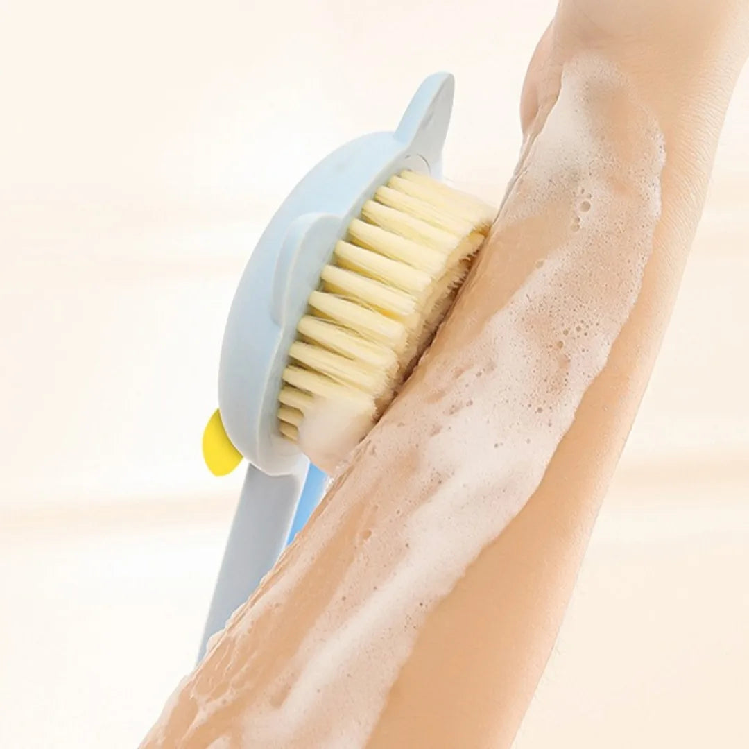 Long-Handle Soft Bristle Back Brush