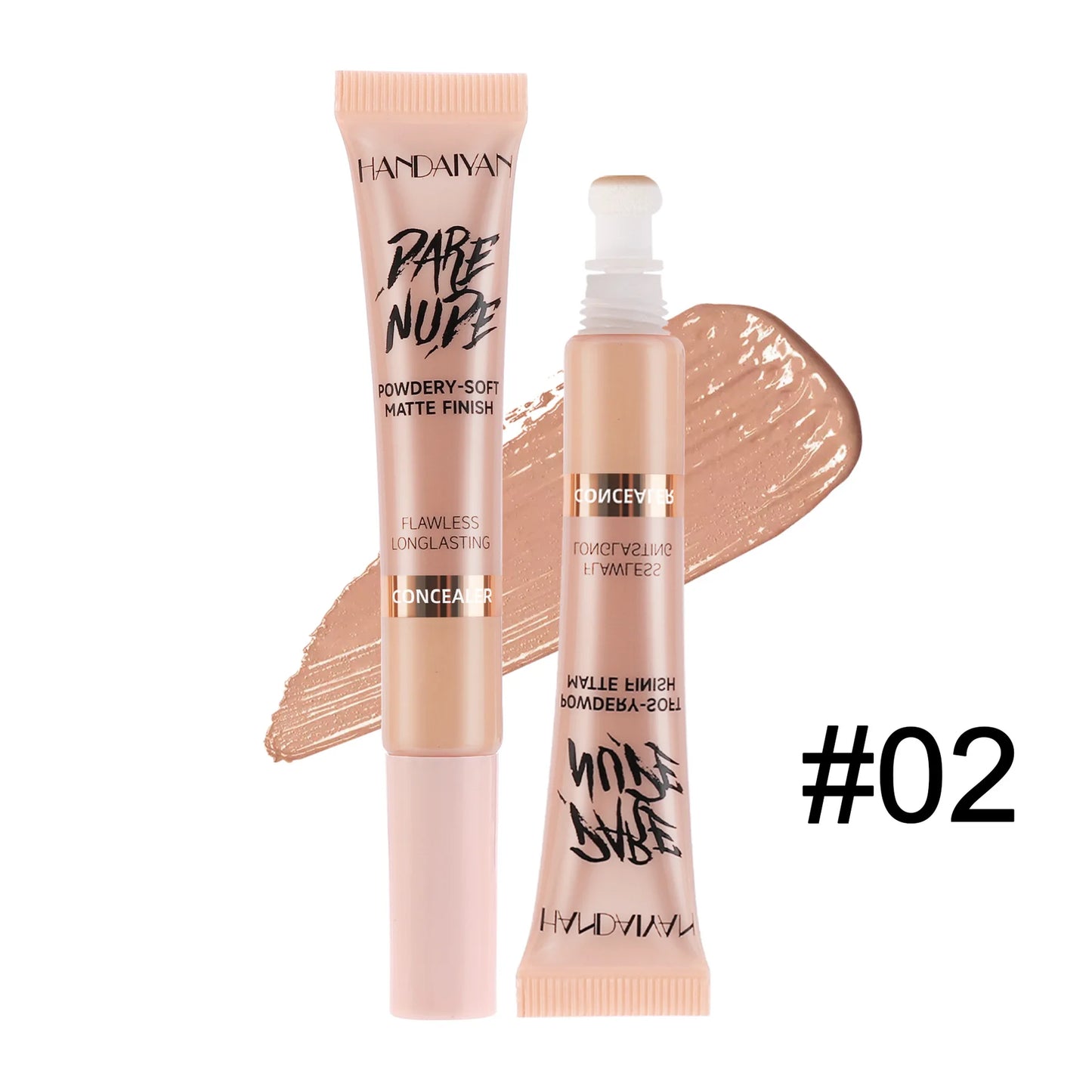 Liquid Concealer with Soft Sponge Brush