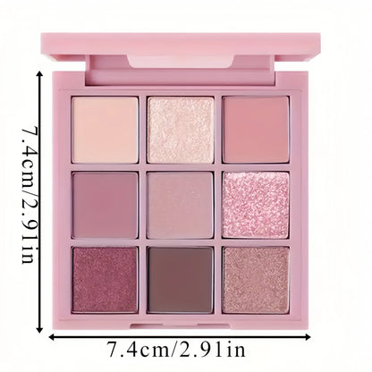 9-Color Smokey Eyeshadow Palette