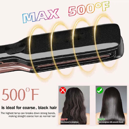 Ionic Keratin Hair Straightener and Curler