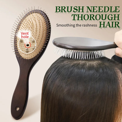 Steel Needle Airbag Hair Brush