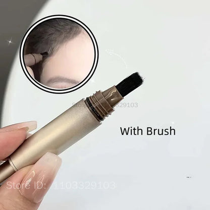 Dual-Use Hairline and Eyebrow Pen