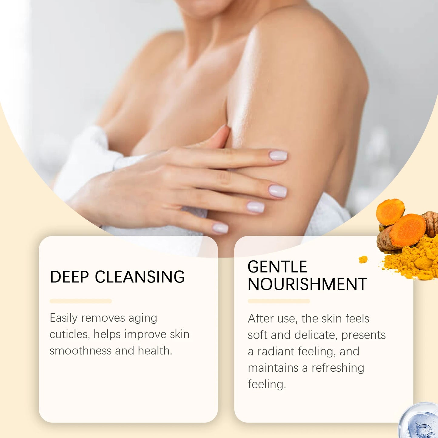 Turmeric Sea Salt Body Scrub