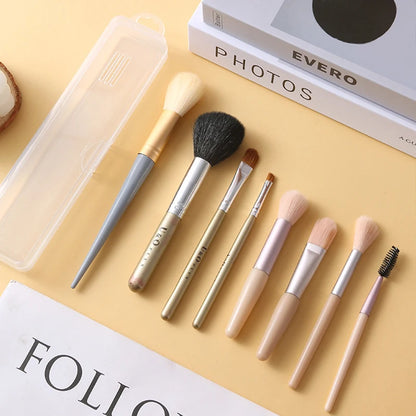 Transparent Makeup Brush Storage Box