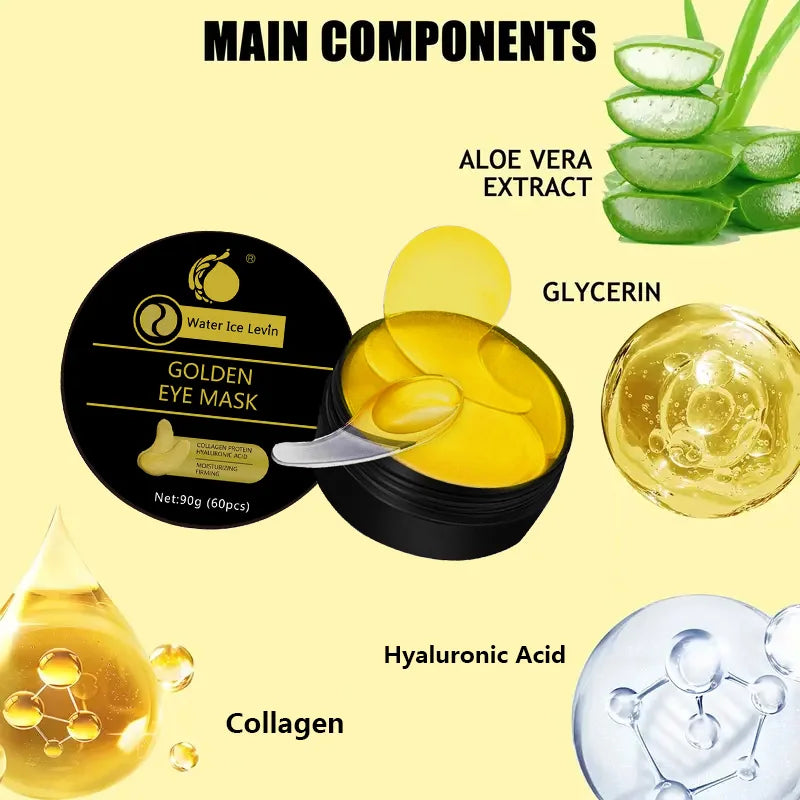 Collagen Aloe Golden Eye Masks