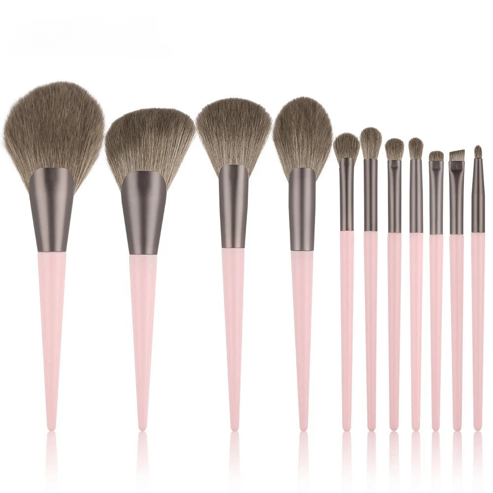 Soft Fluffy Makeup Brush Set