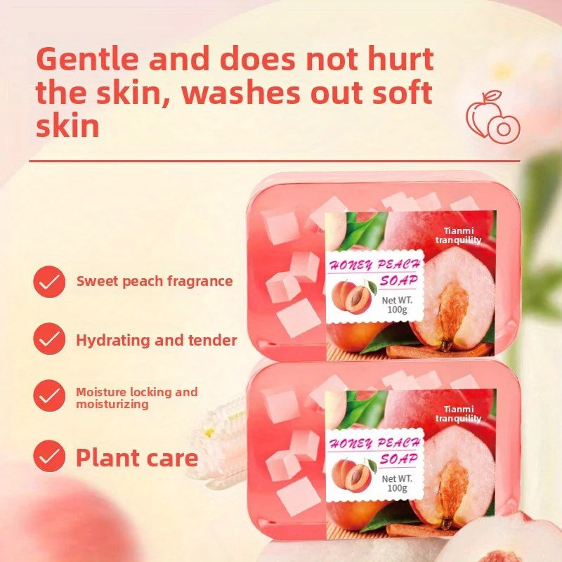 Peach Jelly 3-in-1 Body Cleansing Soap